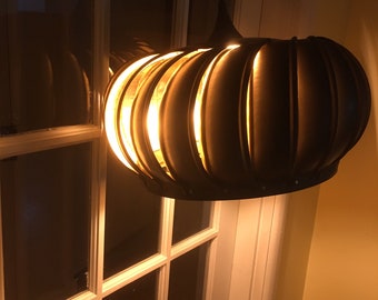 Oude rustieke windturbine Pendent licht