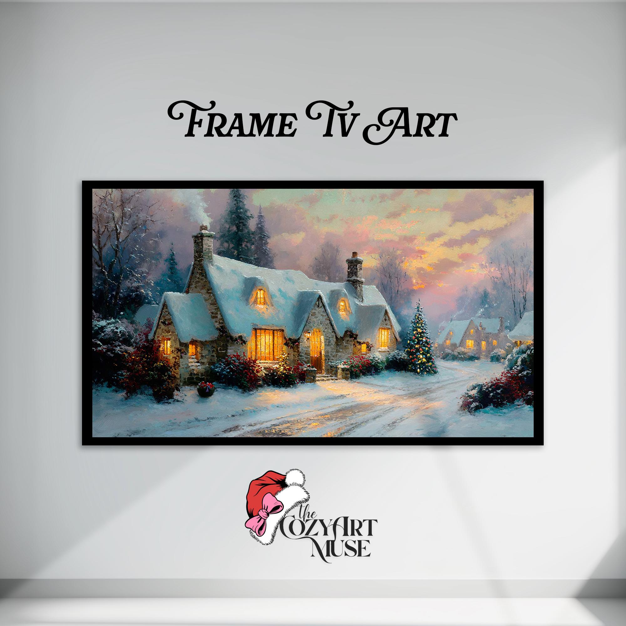 Thomas Kinkade Christmas Village - Etsy