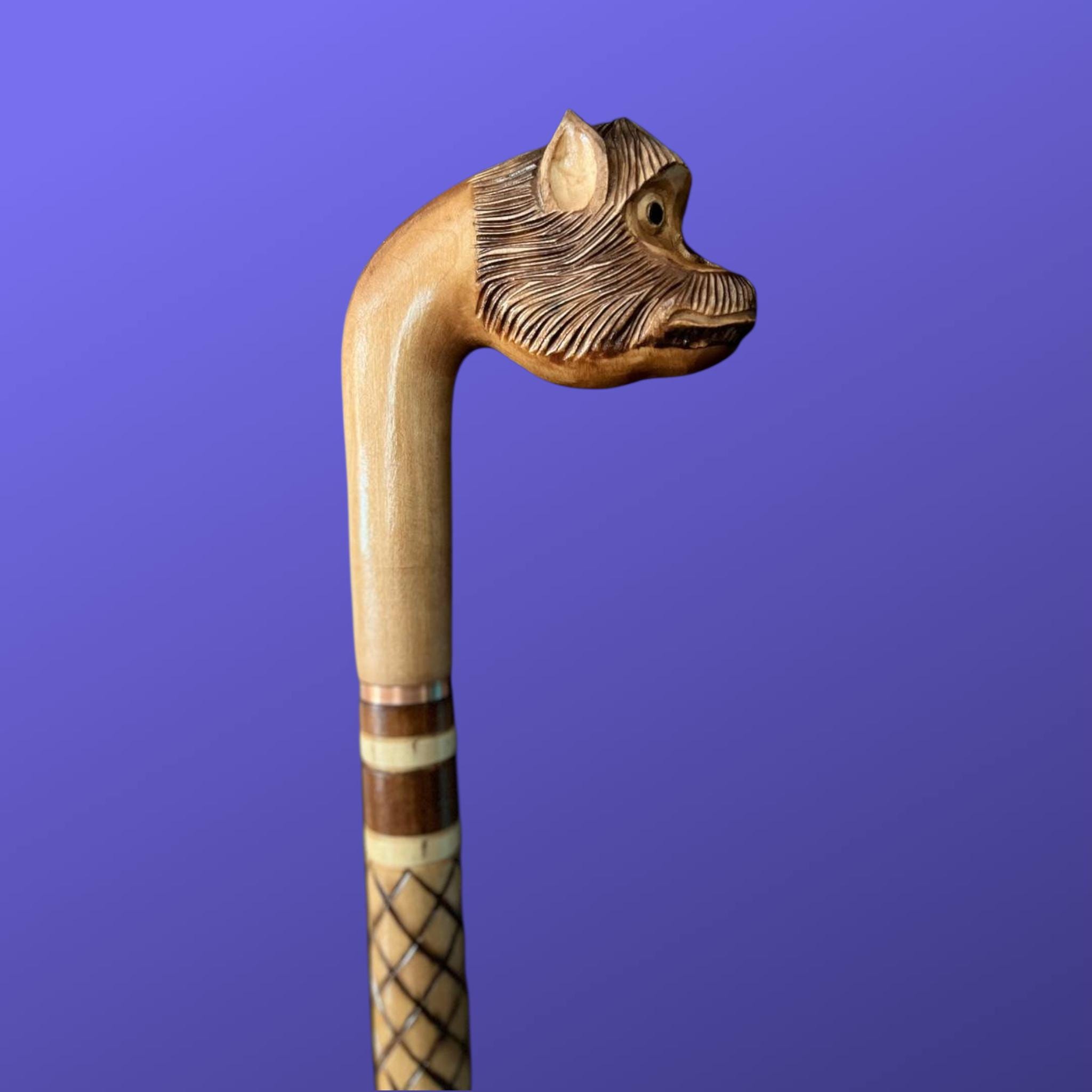 Monkey Unique Wooden Stick Monkey Walking Stick Stylish Ladies