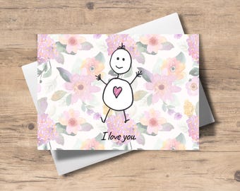 Positive Greeting Card