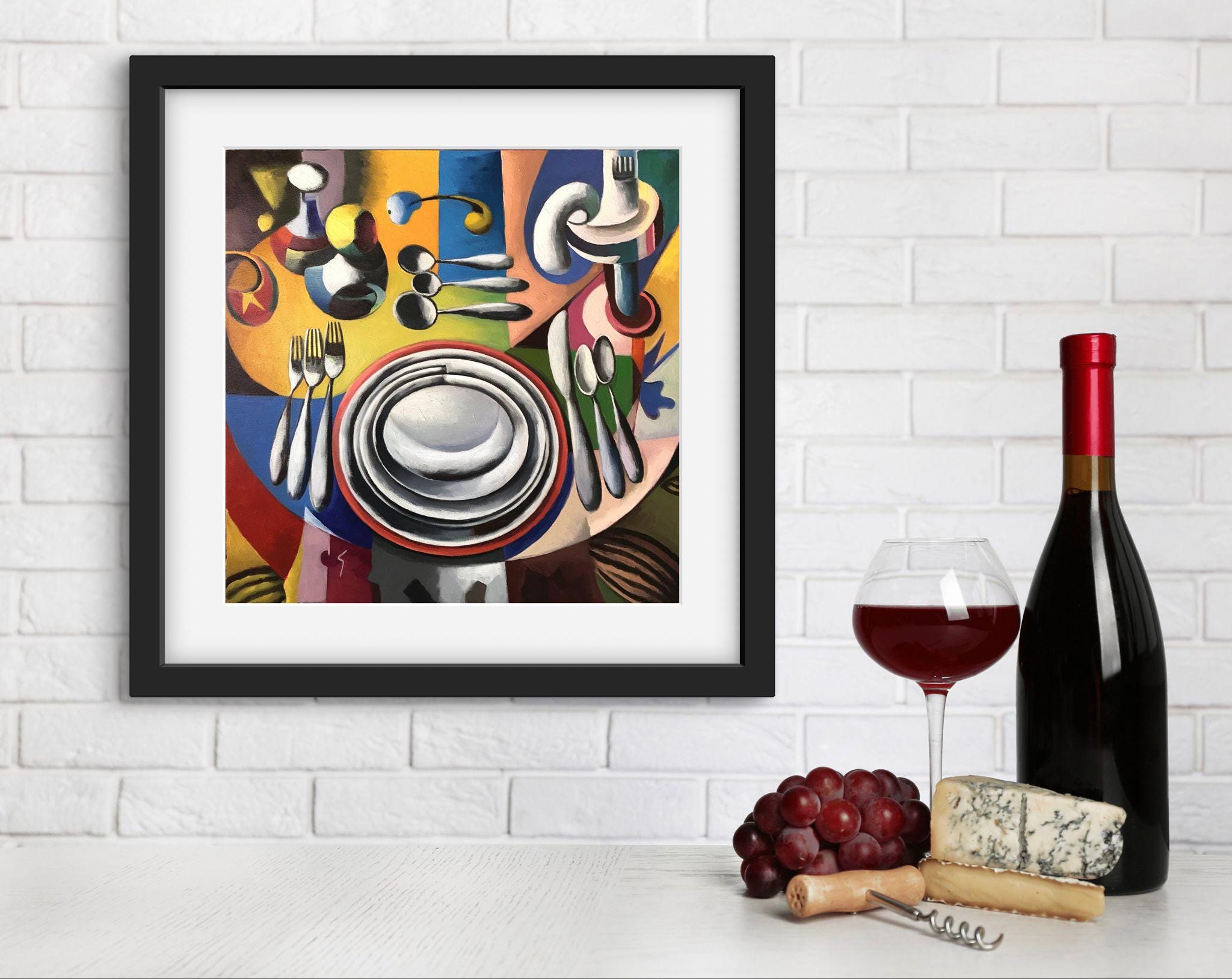 Stampa del ristorante Italia