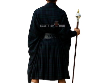Men’s Scottish Great Kilt | 16th Century Highland Tartan Kilt | Handmade Traditional Outlander Clan Great Kilt | Feileadh Mor | 45+ Tartans