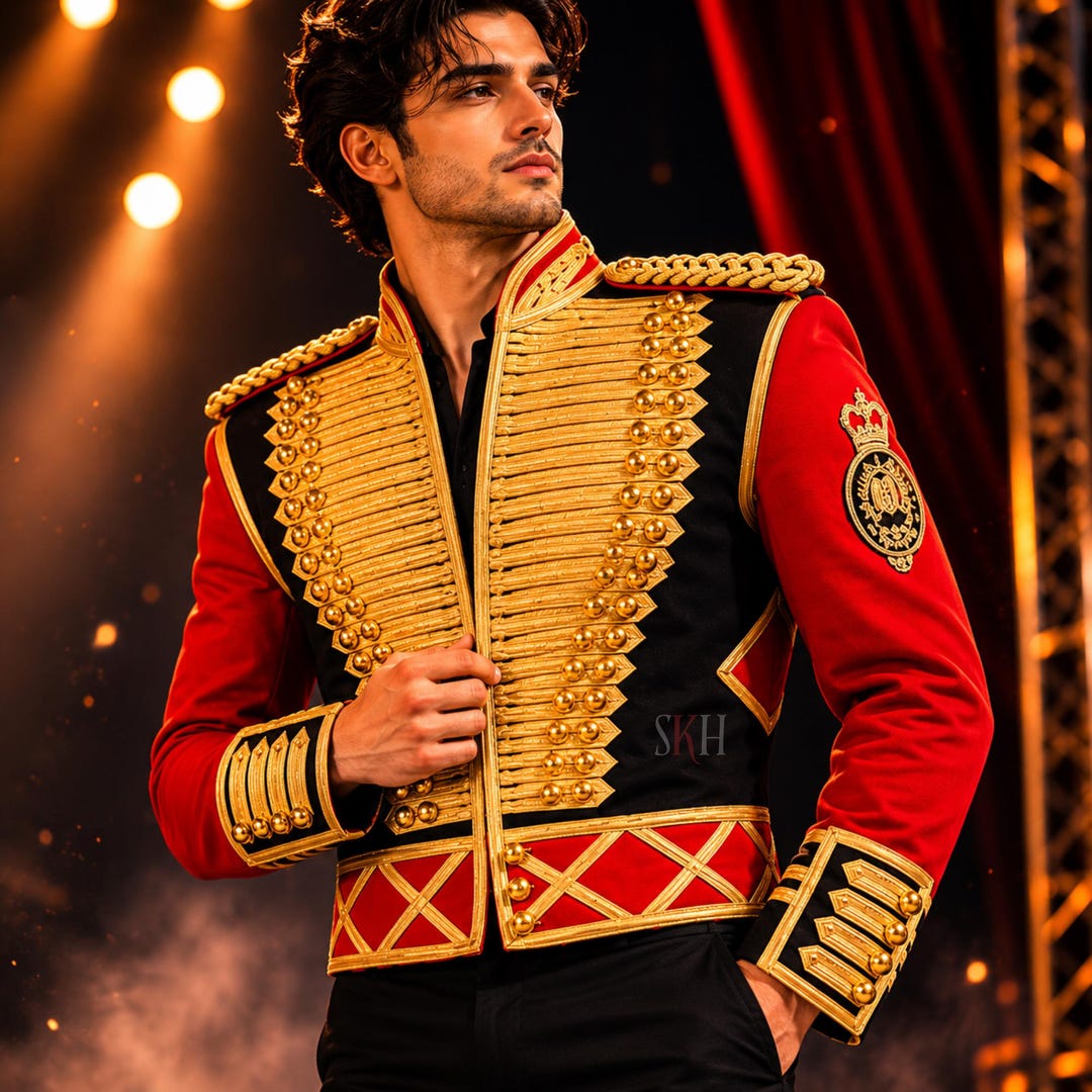 Michael Jackson Leave Me Alone Military Jacket Steampunk Hussar