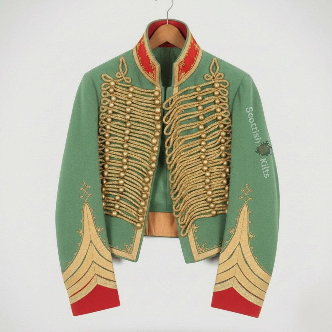 Military Dolman Hussar Jacket, Napoleonic Jacket, Mens Coat, Military ...