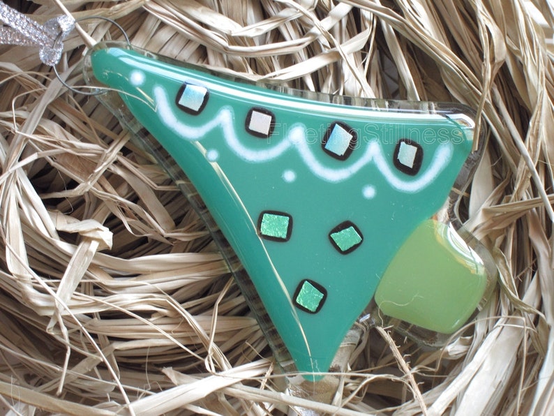 Christmas Tree Ornament Green Party Favor Etsy