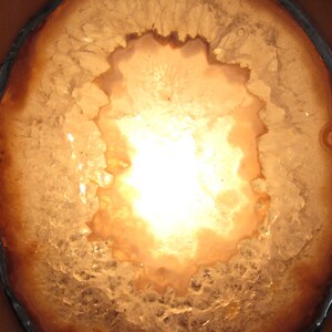 Agate Stained Glass Lamp Night Light CUSTOM image 2