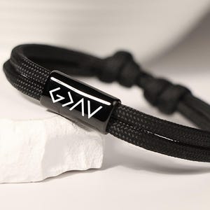 God is greater than the highs and lows Inspirational bracelet,Christian gift,Religious jewelry,gift for him,Bible verse bracelet