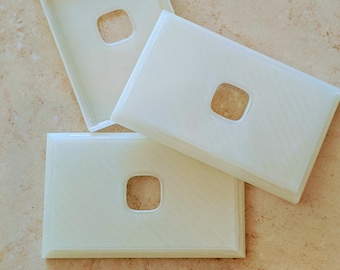 Glow-In-The-Dark Australian style light switch cover glow in the dark