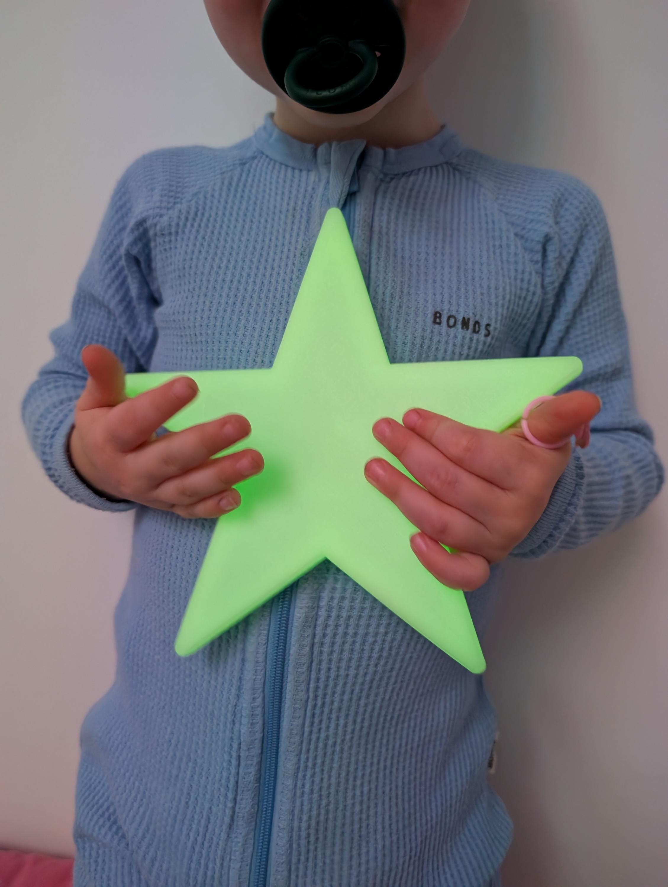 Jumbo Deluxe glow-in-the-dark stars