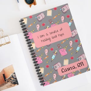 Nurse Affirmation Journal: Spiral Bound Notebook for Mental Health