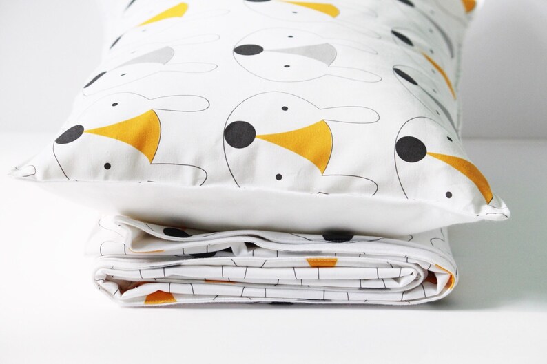 Toddler Bedding Fox Bedding Kids Bedding Toddler Duvet Etsy