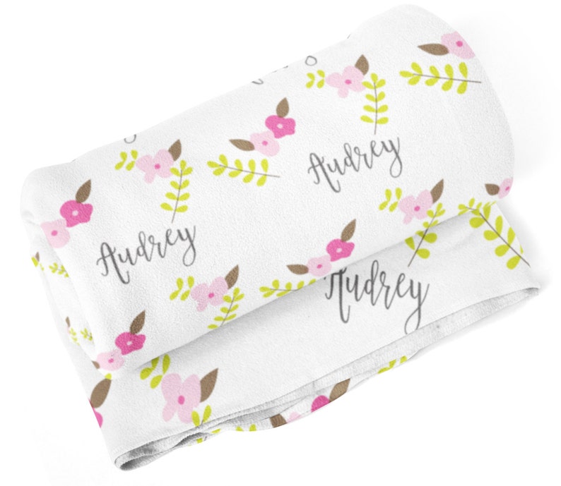 Personalized Baby Blanket Fleece Baby Blanket Personalized Etsy