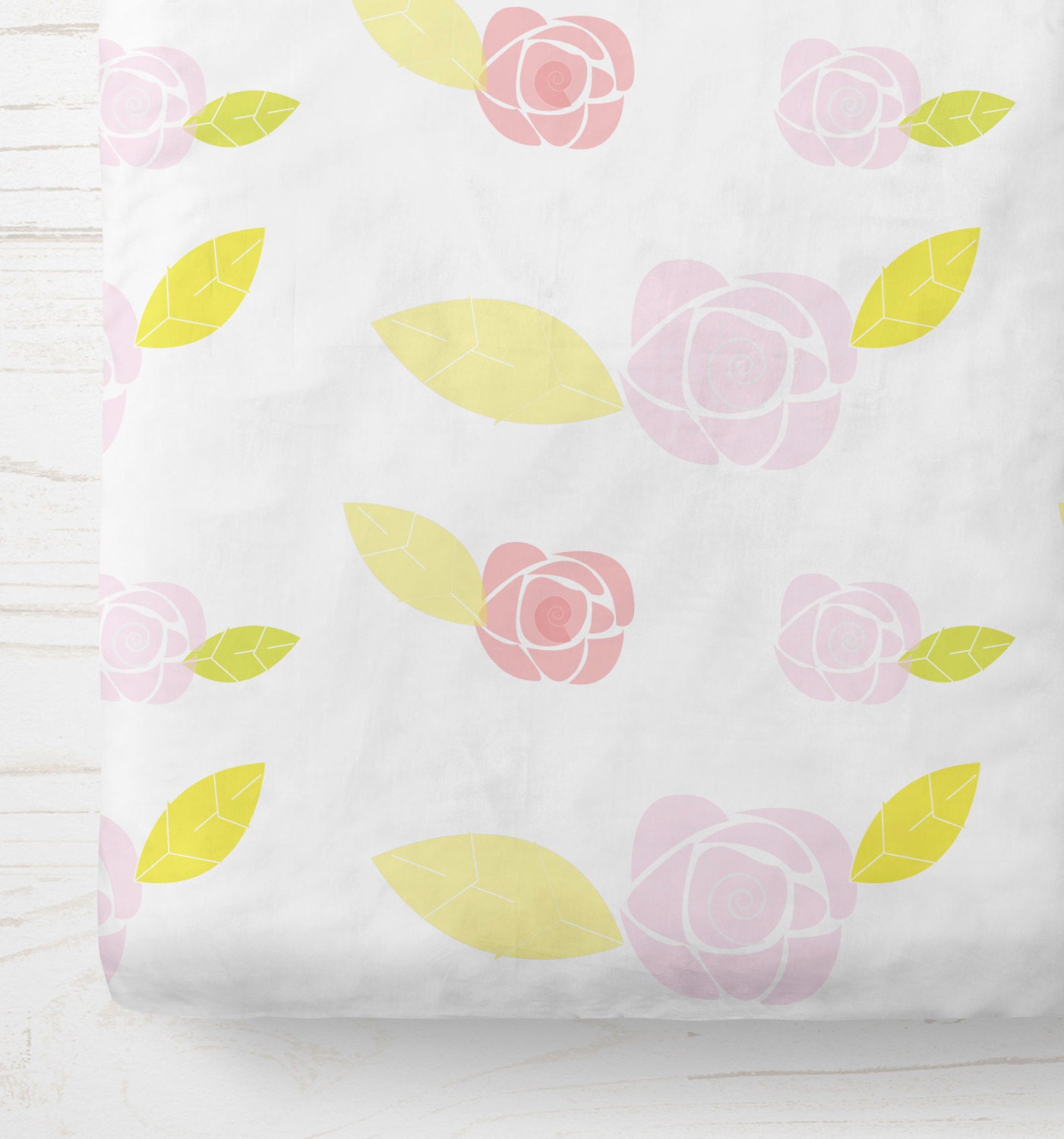 Crib Sheets Fitted Crib Sheets Girl Crib Sheet Floral | Etsy