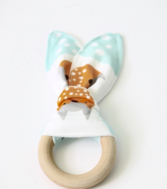 teething ring wooden