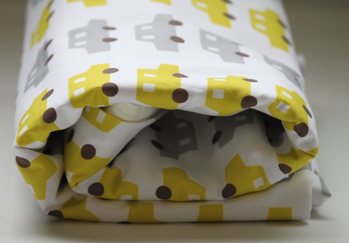 Cotton Blanket Baby Blanket Toddler Blanket Yellow and | Etsy