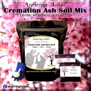 Organic Memorial Soil Mix: Plant Cremation Ashes for Tree or Houseplant