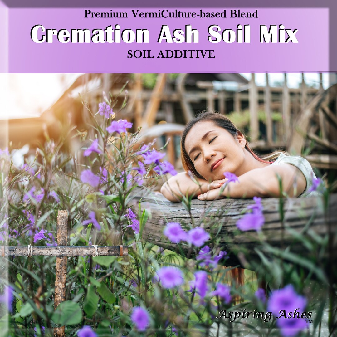 SOIL CREMATION MIX for Planting Cremated Ashes With Plants and Ashes