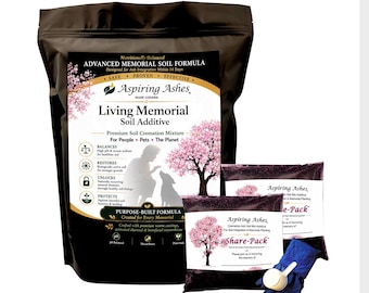 Eco Memorial Soil Kit: Biodegradable Planting Mix for Cremation Ashes