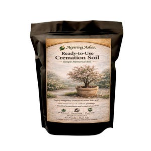 Indoor Memorial Planting for Ashes | Cremation Soil for Houseplants and Pots