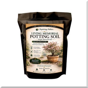 Indoor Memorial Planting for Ashes | Cremation Soil for Houseplants and Pots