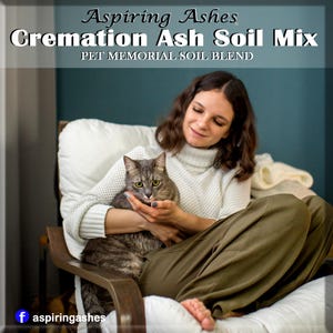 Pet Ashes Memorial Kit: Organic Soil Cremation Mixture for Tree Planting