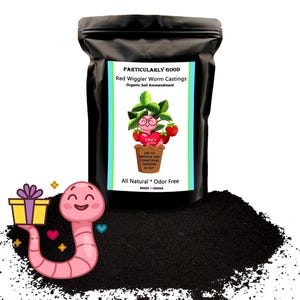 Organic Worm Castings: Natural Plant Food & Soil Enhancer