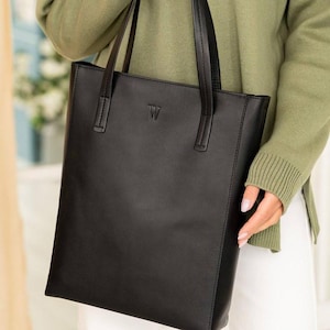 Große Einkaufstasche, Einkaufstasche aus Leder, Tote Ledertasche, Leder-Einkaufstasche, Frau Ledertasche, Frau Schultertasche, echtes Leder-Tasche