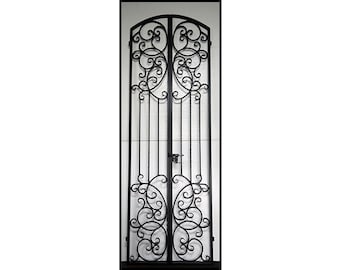 Iron Wine Cellar Doors Leo S Artistic Iron By Ironwinecellardoors