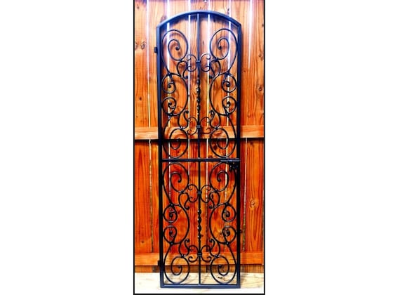 Falcon Crest Iron Wine Cellar Door Or Gate Many Sizes To Etsy