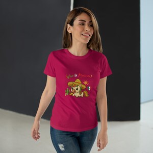Viva la Mexico! Women's T-shirt, Fun Summer Tees, Cute Animal Shirt, Gift for Mexico Lovers, Colorful Fiesta Outfits, Festive Apparel