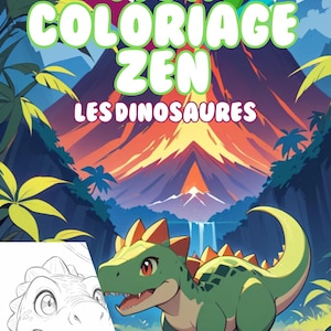 Coloring book &quot;My Zen Coloring - Dinosaurs&quot;