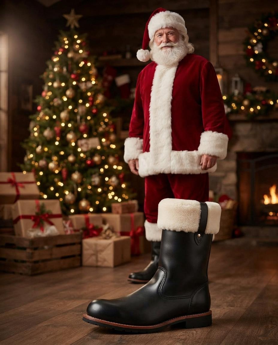 Mens Santa Boots - Etsy