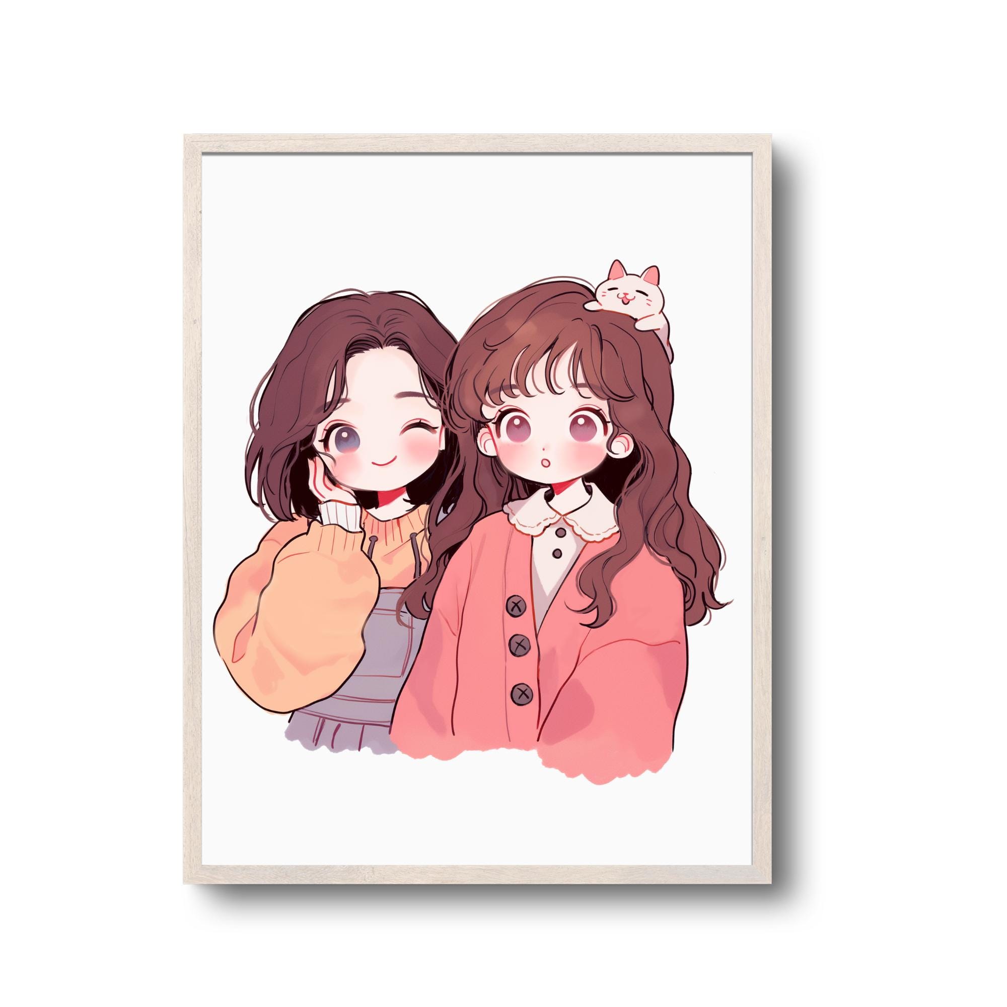 Korean Cartoon Portrait