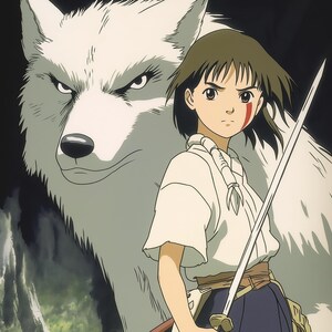 Custom Ghibli-Style Art | Personalized Anime Gift for Ghibli Lovers, Anime Portraits for Couples, Families & Pets, Mother Day Gift