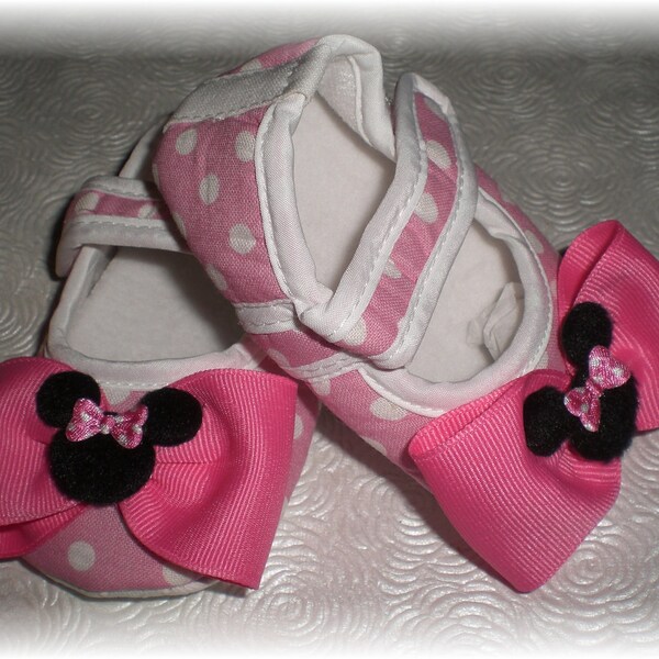 Polka Dot Baby Shoes Etsy