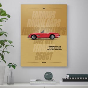 Movie Cars - Ferris Bueller’s Day Off Poster