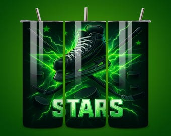 NHL Hockey Team Tumbler Wrap, Seamless 20oz Skinny Design (Digital Download)