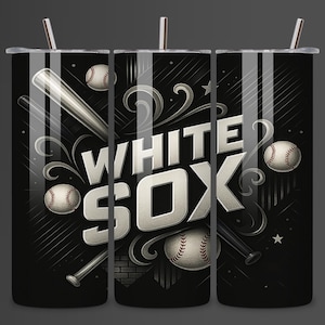 20oz Skinny Tumbler Wrap PNG, Seamless Design from MLB, 20oz Sublimation Tumbler, Digital Download Template