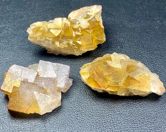 Iridescent Fluorite Specimens from Loralai, Baluchistan