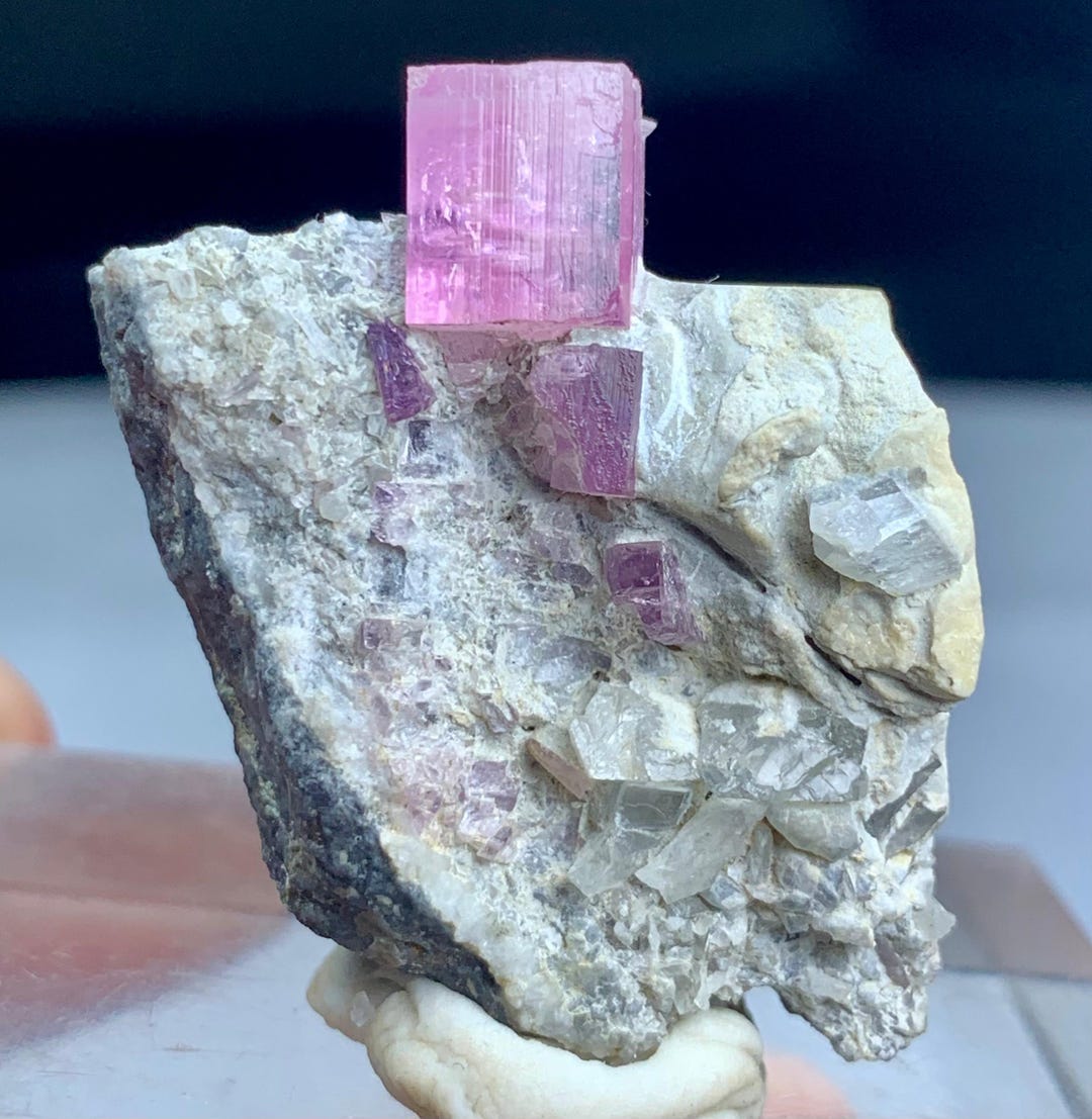 Topaz Matrix Rare Pink Topaz Crystal on Matrix – Katlang, Pakistan | Natural ...