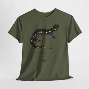 Camiseta de salamandra moteada