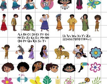 Encanto Svg Bundle, Encanto Printable Vector Designs, Encanto Png, Cut File Cricut