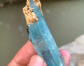 スカイブルーアクアマリンクリスタルクラスター、パキスタン