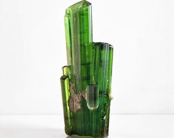 Rare Tourmaline Crystal 8g from Paprok Nuristan Afghanistan | Raw Emerald Green Tourmaline