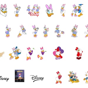 デイジーダックバンドル - デイジーダック svg - デイジーダック png - デザイン - PNG - SVG - デジタルダウンロード
