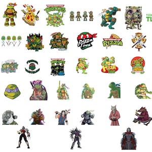 Ninja Turtles Bundle - Ninja Turtles svg - Ninja Turtles png - Design - PNG - SVG - Digital Download