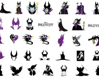 Maleficent SVG Bundle: Villain Design Graphics (Digital Download)
