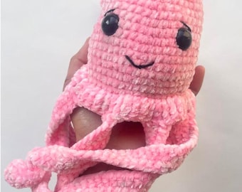No Sew Crochet Octopus Amigurumi Pattern | Easy Plush Toy (PDF Pattern)