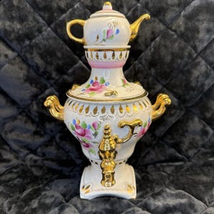 Gzhel samovar - Etsy 日本