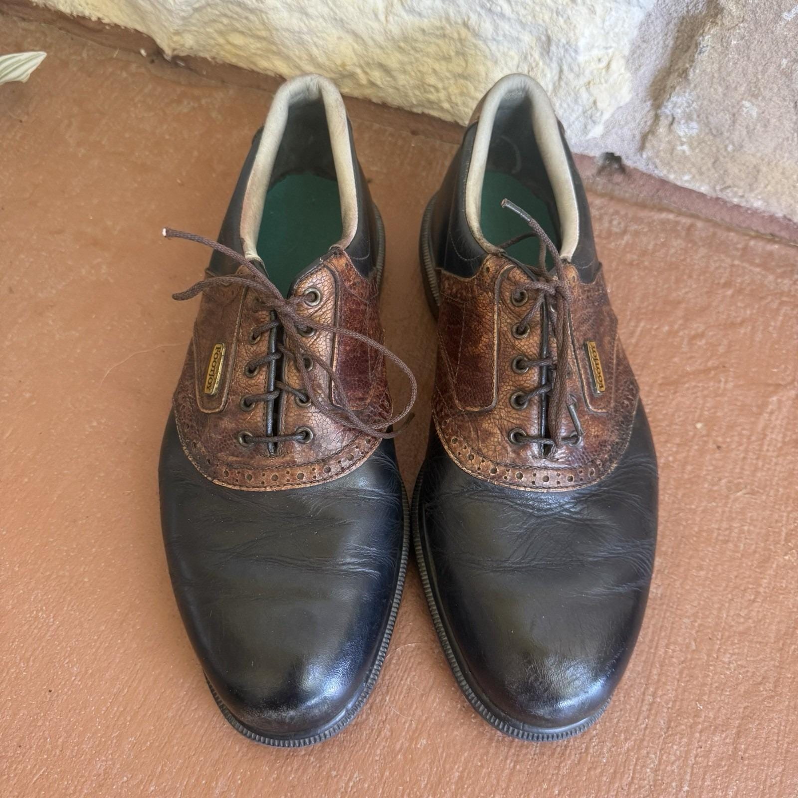 Vintage footjoy golf shoes - Etsy 日本